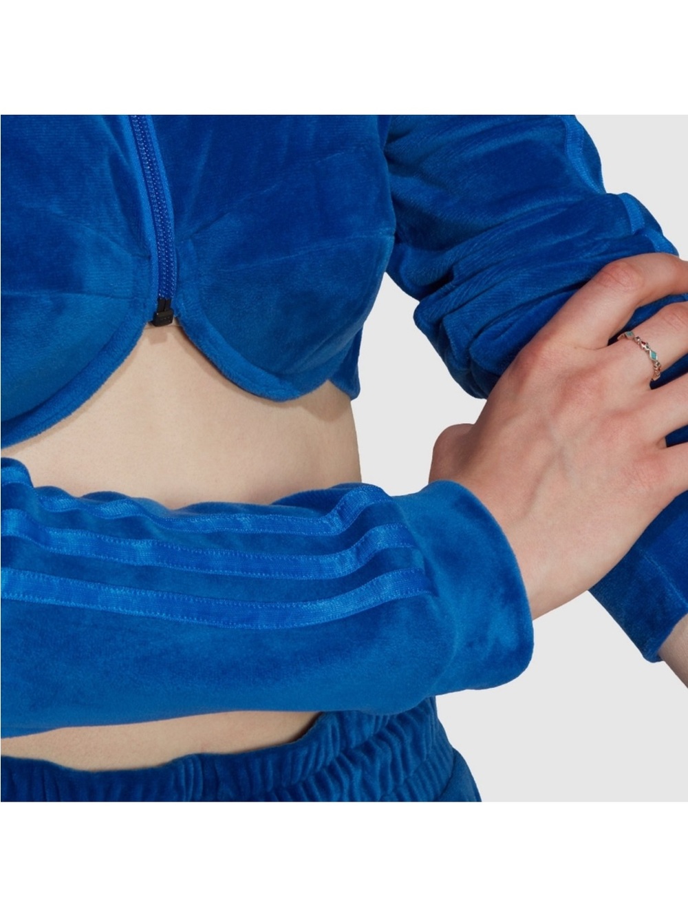 NEW Adidas X Jeremy Scott Edition
Velour Track Top, XS - Picture 7 of 8